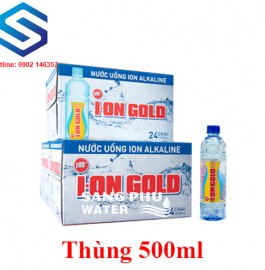 Nước uống Ion Gold 500ml thùng 24 chai