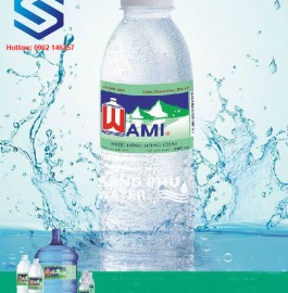 Nước tinh khiết Wami 500ml thùng 24 chai